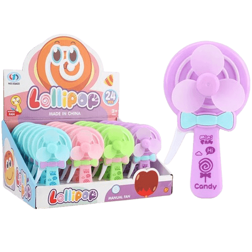 Hand Fan - Lollipop Shape